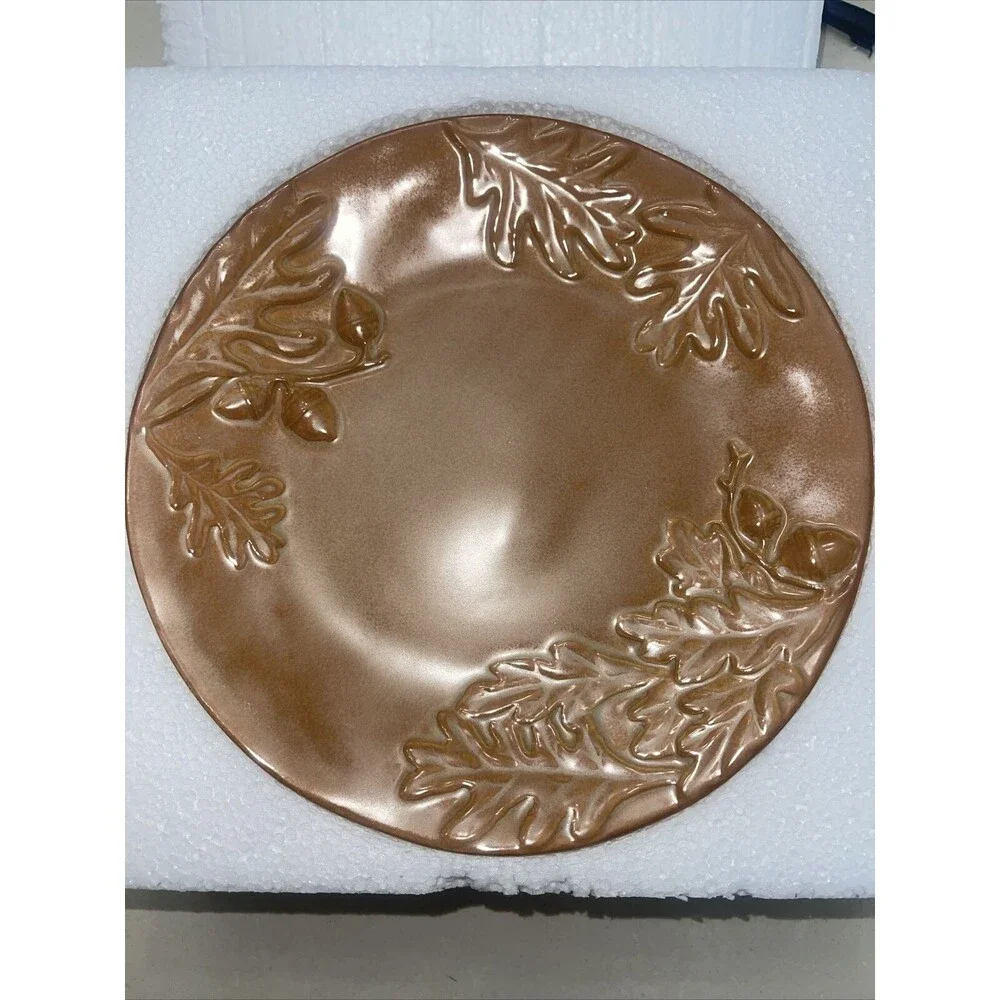 Biltmore Estate Inspirations Olmsted Oak Salad Plates New Box of 2 Plates